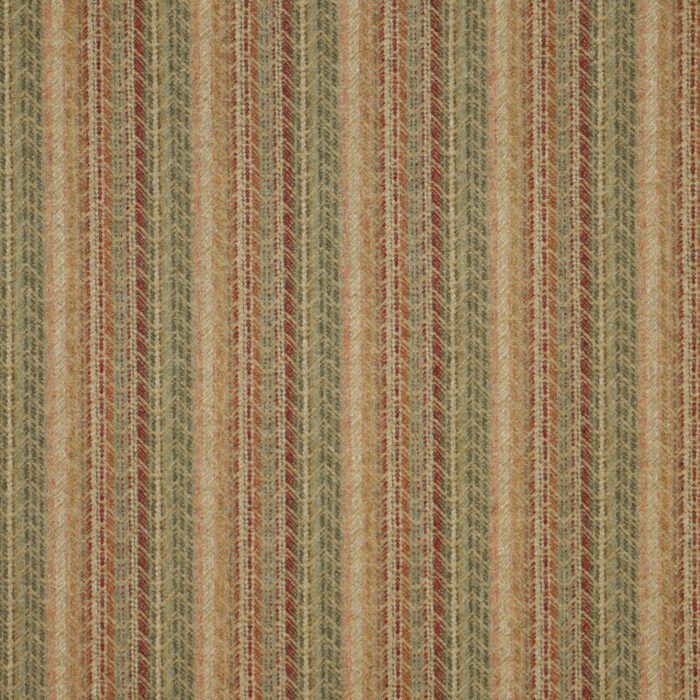 Anderson Interiors Fabric in Sage/Rust by MOON.